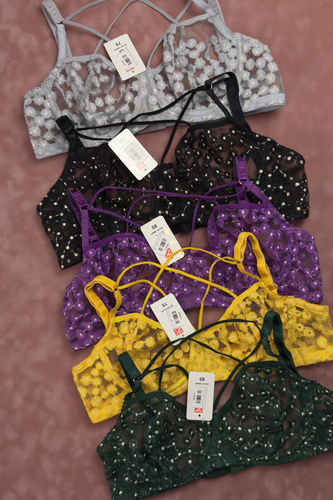 ست شورت و سوتین زنانه کارن فنردار شیشه ای