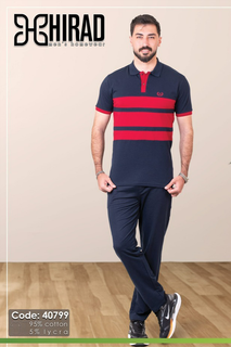 ست پولو و شلوار مردانه هیراد خرید آنلاین از baharwear.ir